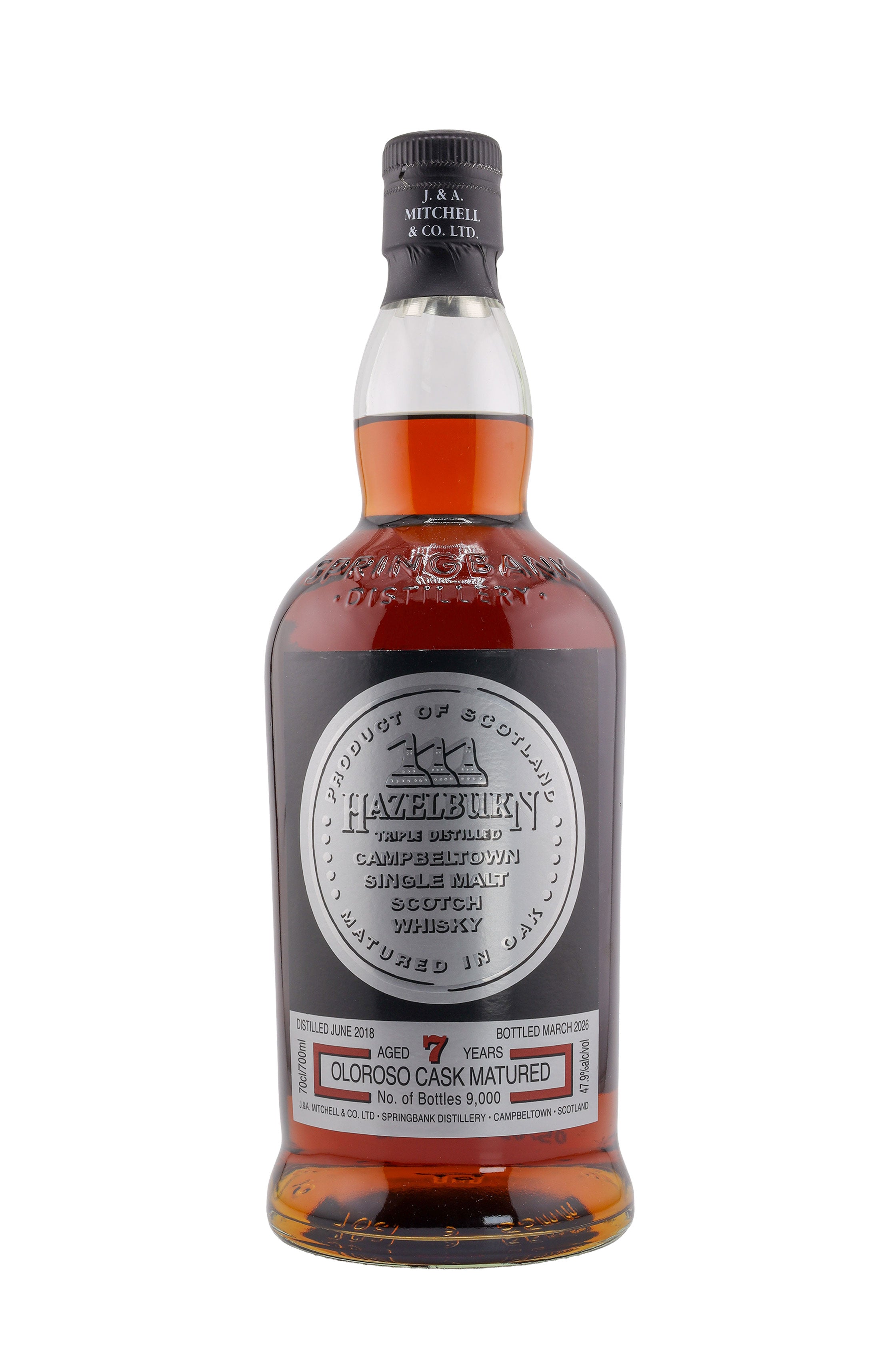 Hazelburn 7 Year Old Oloroso Cask Matured | 2026 Release