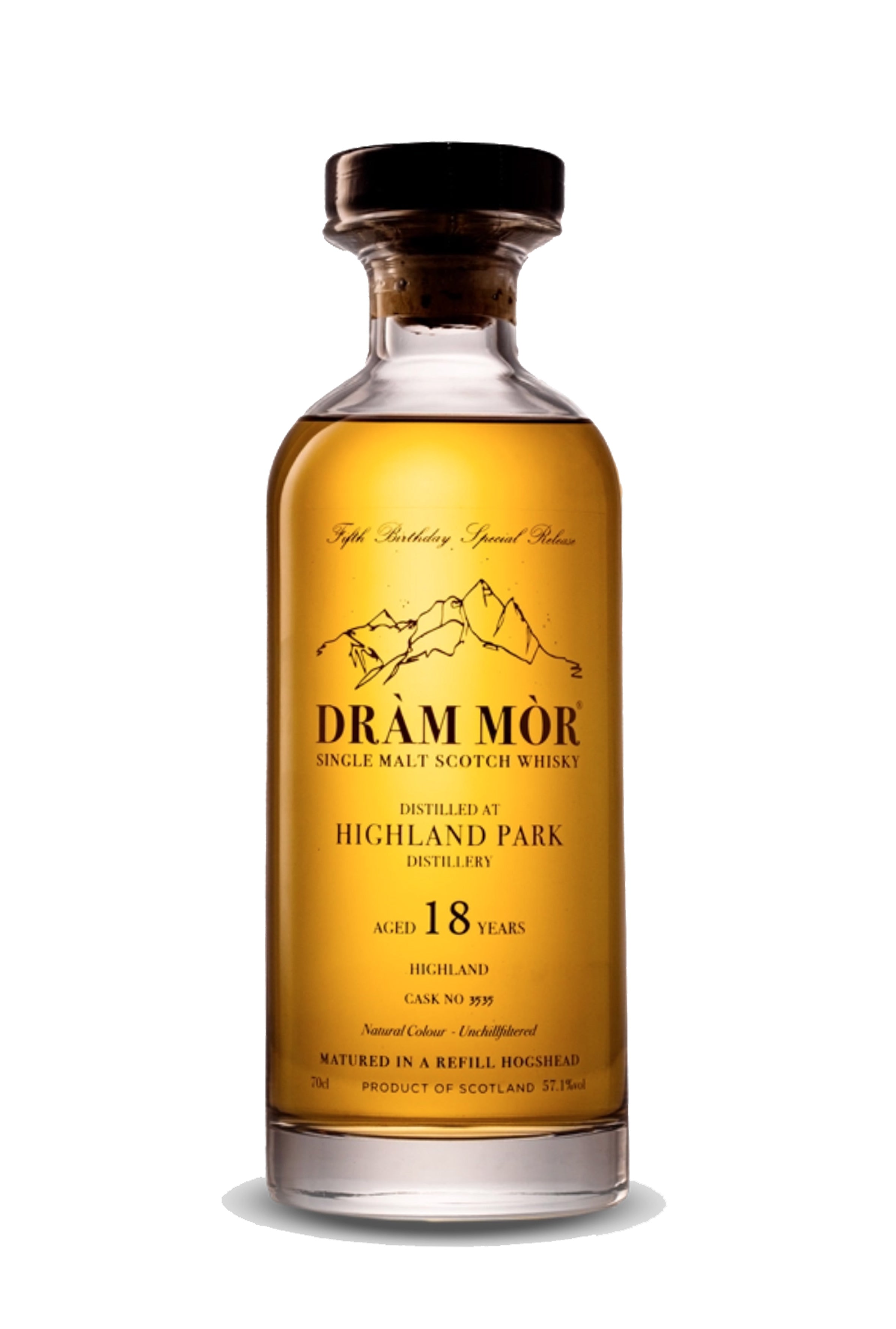 Highland Park 18 Year Old - 2006 (Cask #3535) | Dràm Mòr 5th Anniversary