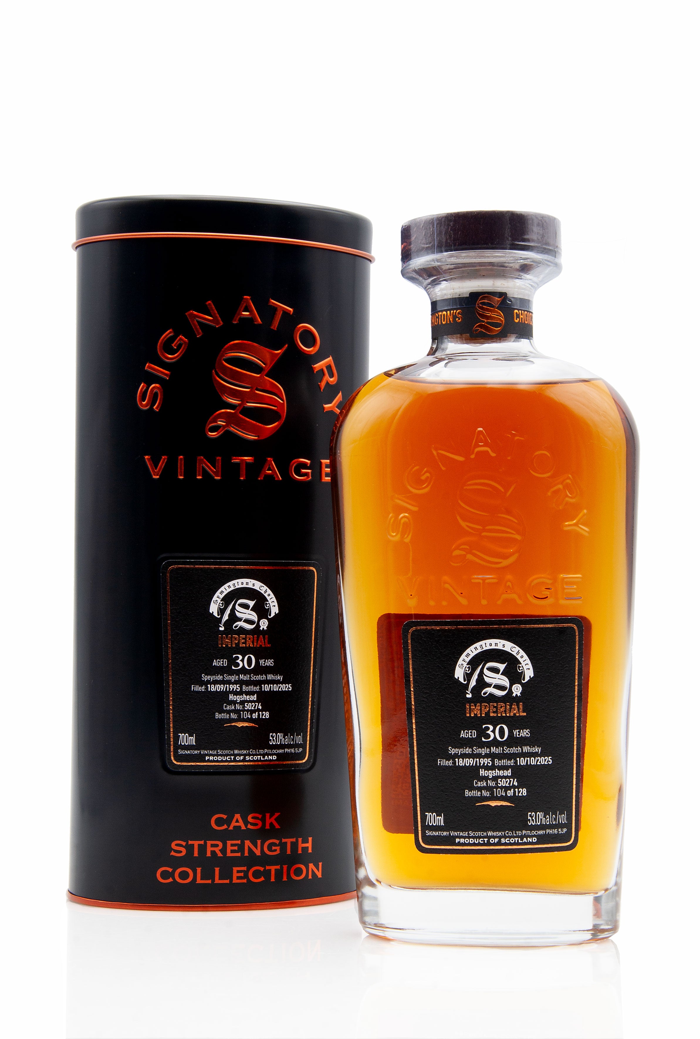 Imperial 30 Year Old - 1995 | Cask #50274 | Symington's Choice (Signatory) | Abbey Whisky