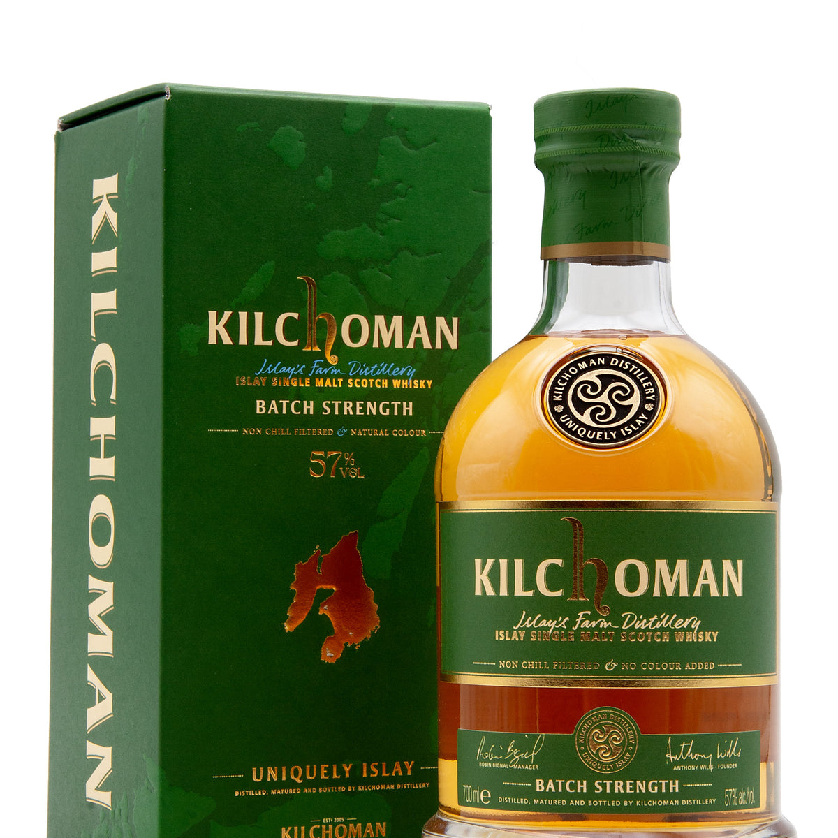 ウイスキー KILCHOMAN BATCH STRENGTH 57% Kilchoman Batch Strength | Islay Scotch Malt Whisky | Abbey