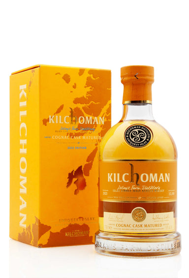 Kilchoman Cognac Cask Matured | 2023 Release | Islay Scotch Whisky | Abbey Whisky