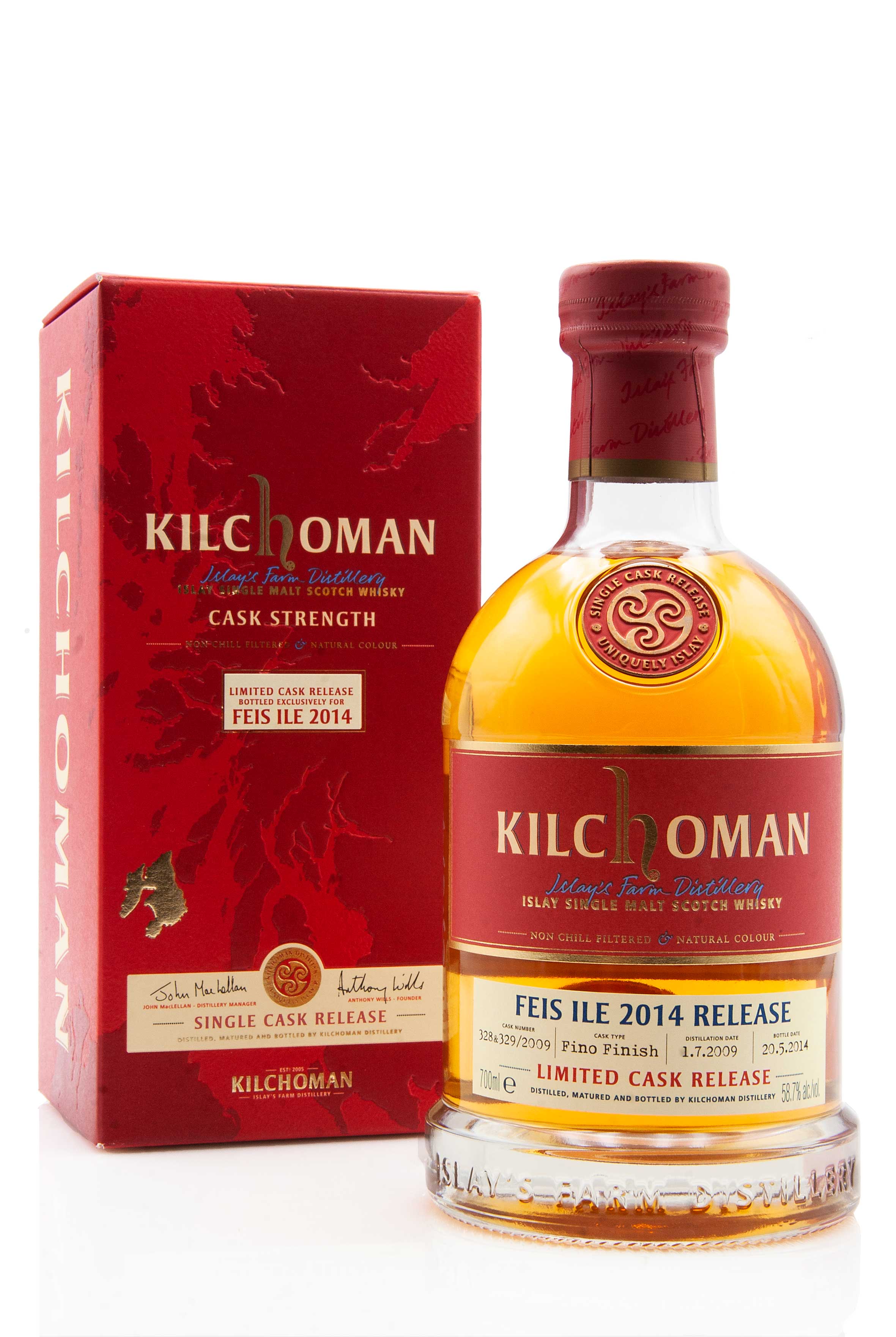 Kilchoman Feis Ile 2014 | Cask 328 & 329/2009 | Islay Scotch Whisky | Abbey Whisky