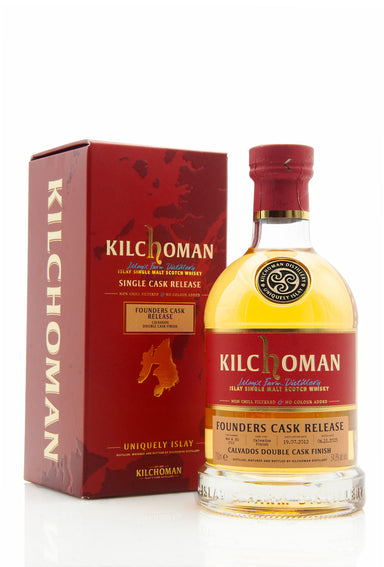 Kilchoman Founders Cask Release 5 | Calvados Double Cask Finish | Abbey Whisky