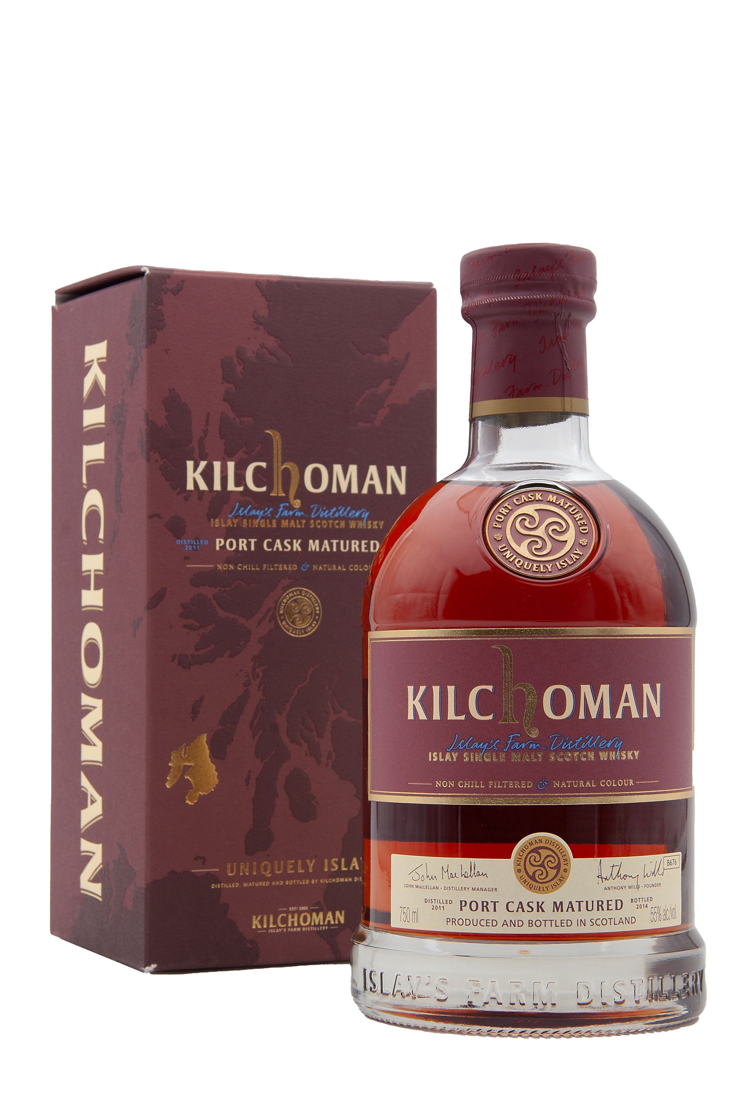 Kilchoman Port Cask Matured | Bottled 2014 (75cl) | Abbey Whisky