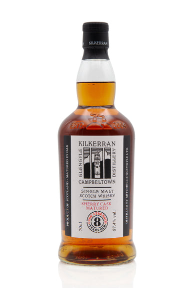 Kilkerran 8 Year Old Cask Strength - 57.4% (Sherry Cask) | Abbey Whisky