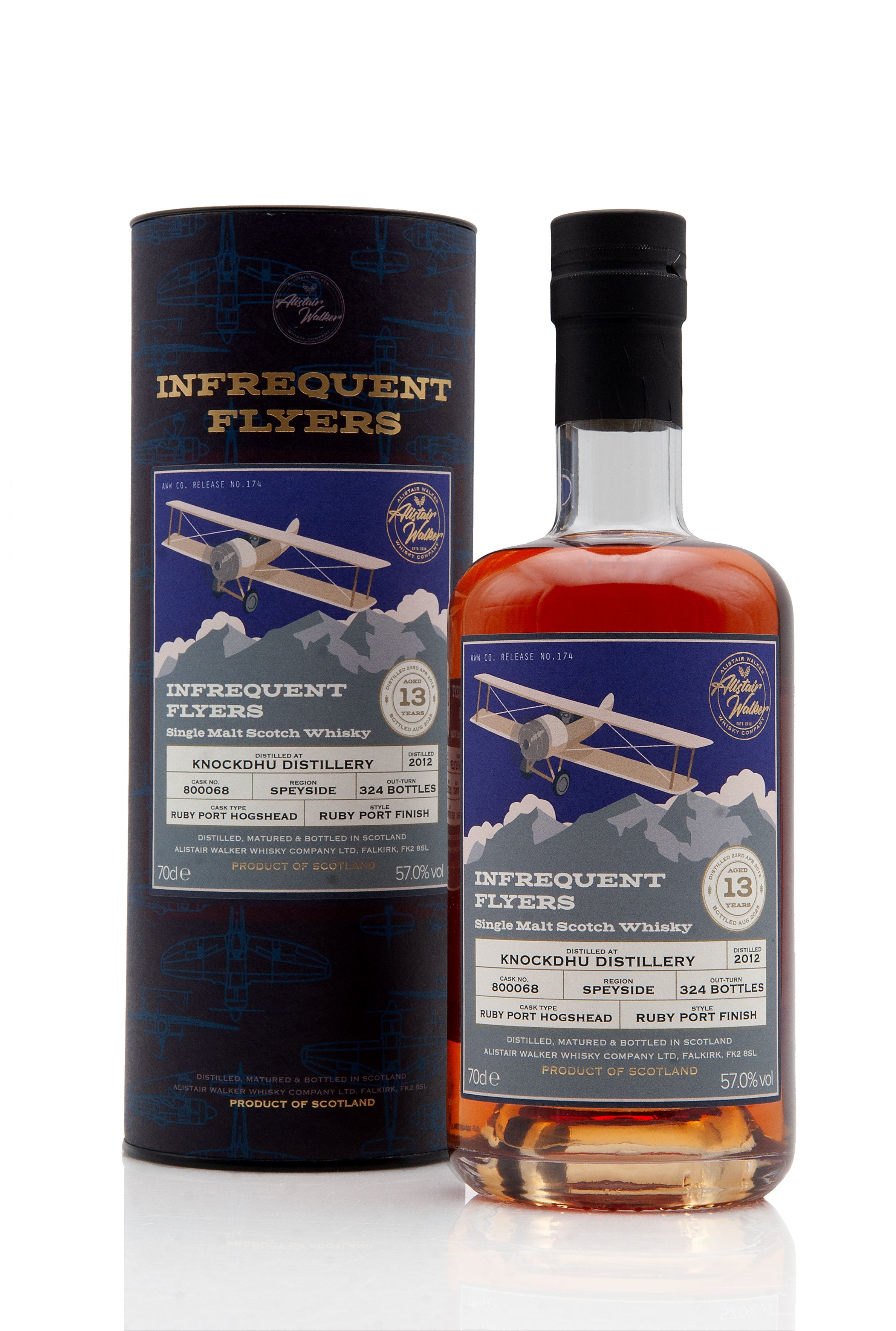Knockdhu 13 Year Old - 2012 | Cask 6357 | Infrequent Flyers Batch 19