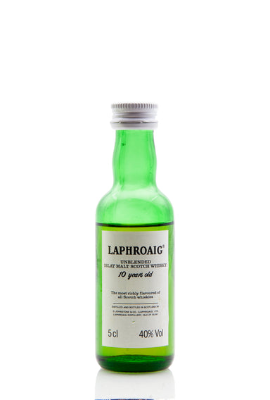 Laphroaig 10 Year Old Unblended Miniature | Abbey Whisky