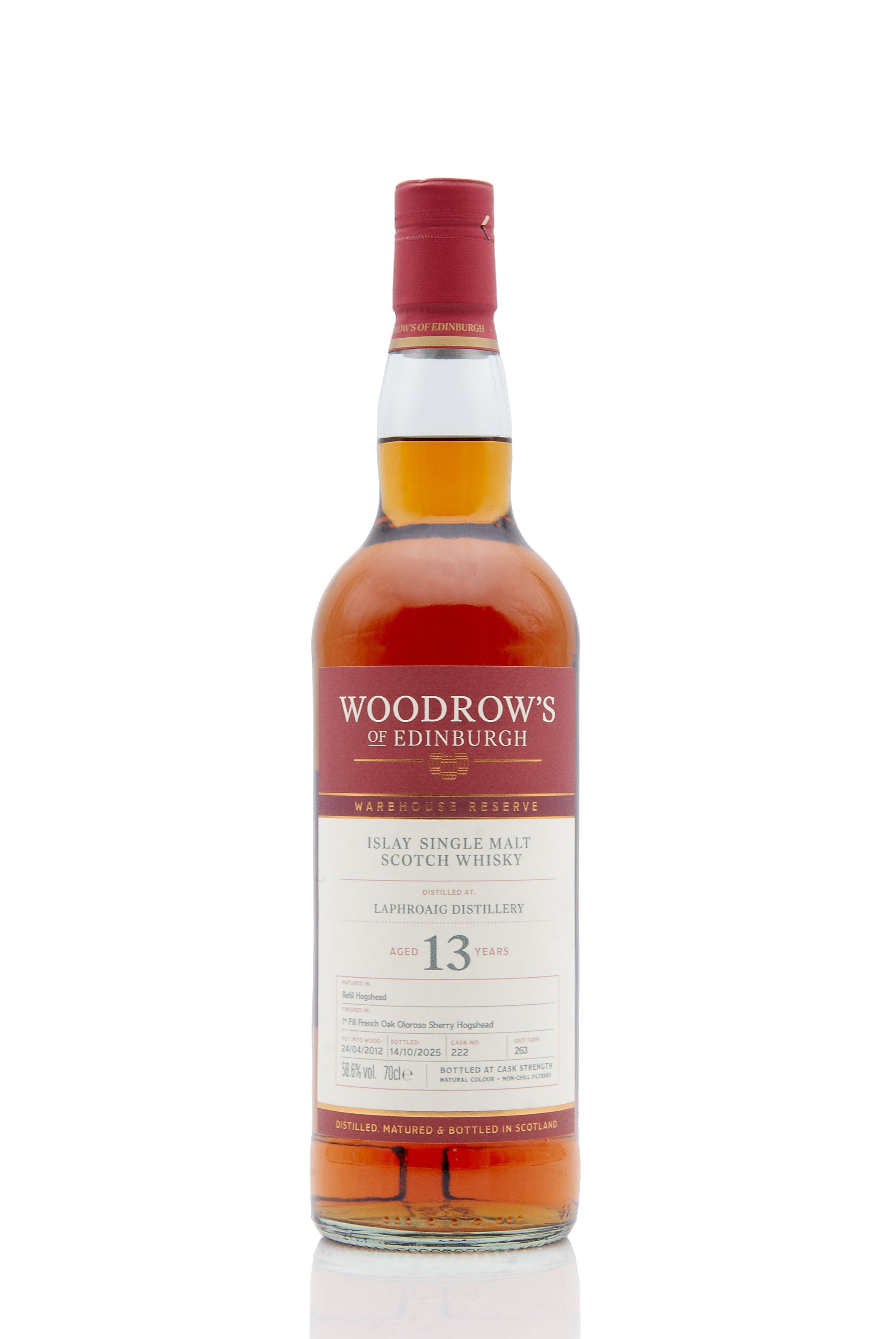Laphroaig 13 Year Old - 2012 | Cask 222 | Woodrow's of Edinburgh