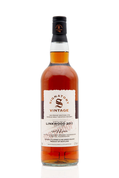 Linkwood 14 Year Old - 2011 | Signatory 100 Proof #72 | Abbey Whisky