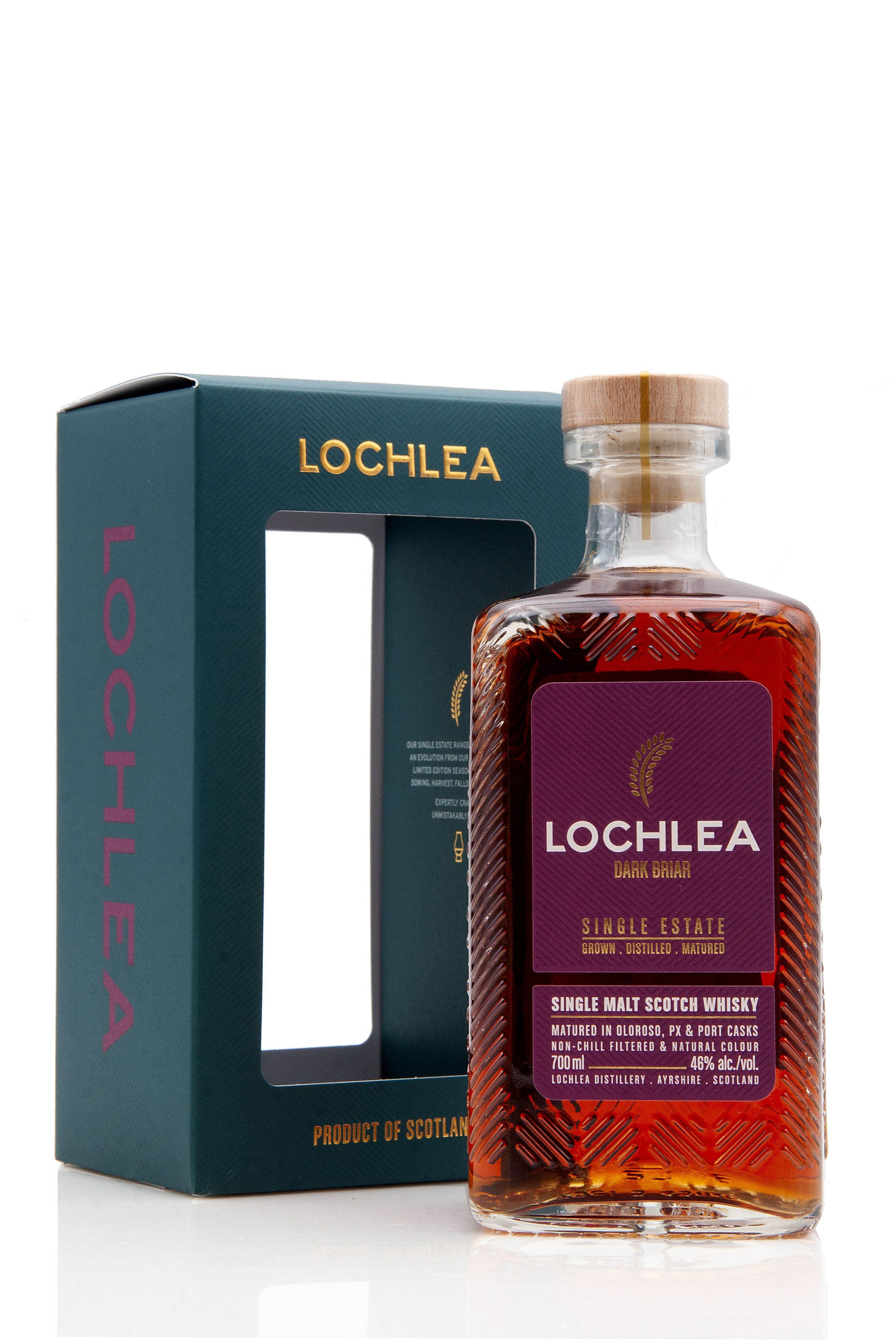 Lochlea Dark Briar | PX, Oloroso & Port Cask - Lowland Single Malt 