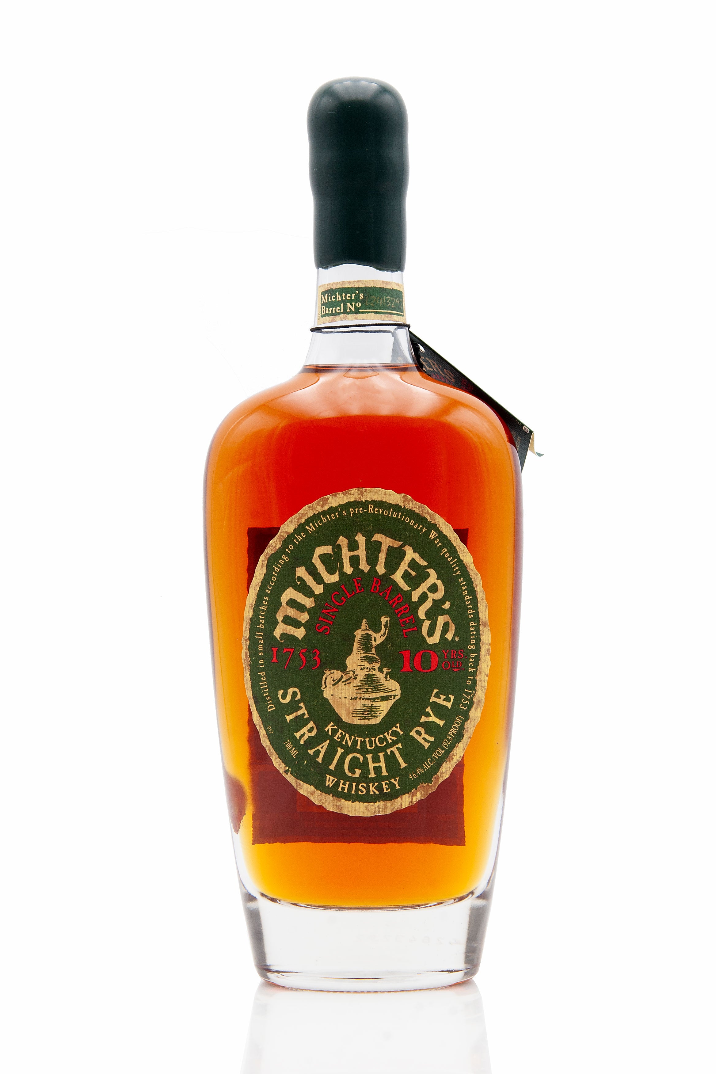 Michter's 10 Year Old Single Barrel Straight Rye Whiskey (Barrel L24B292) | Abbey Whisky