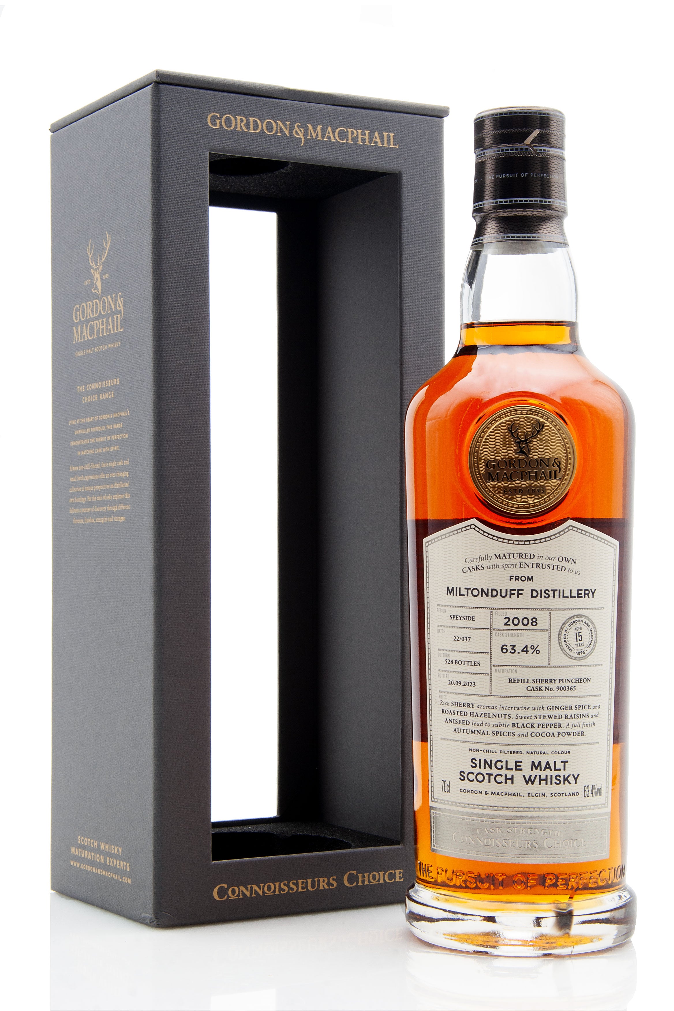 Miltonduff 15 Year Old - 2008 | Cask 900365 | Connoisseurs Choice (G&M) | Abbey Whisky