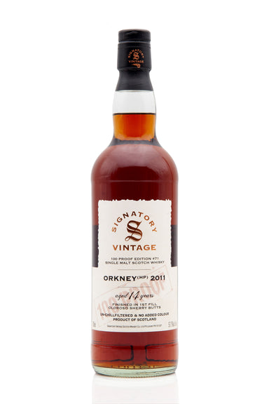 Orkney (HP) - 14 Year Old - 2011 | Signatory 100 Proof #71 | Abbey Whisky