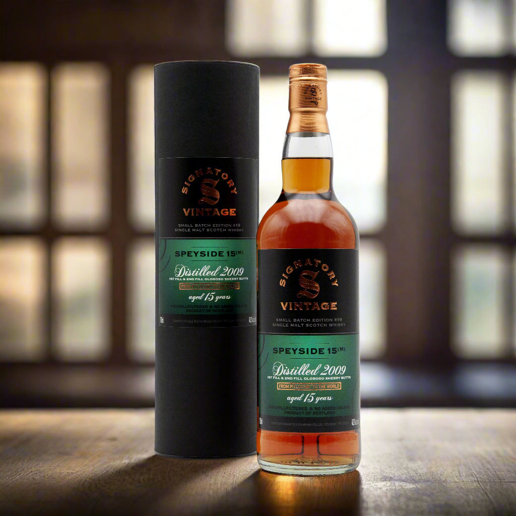 Speyside (M) 15 Year Old - 2009 | Small Batch #19 (Signatory)