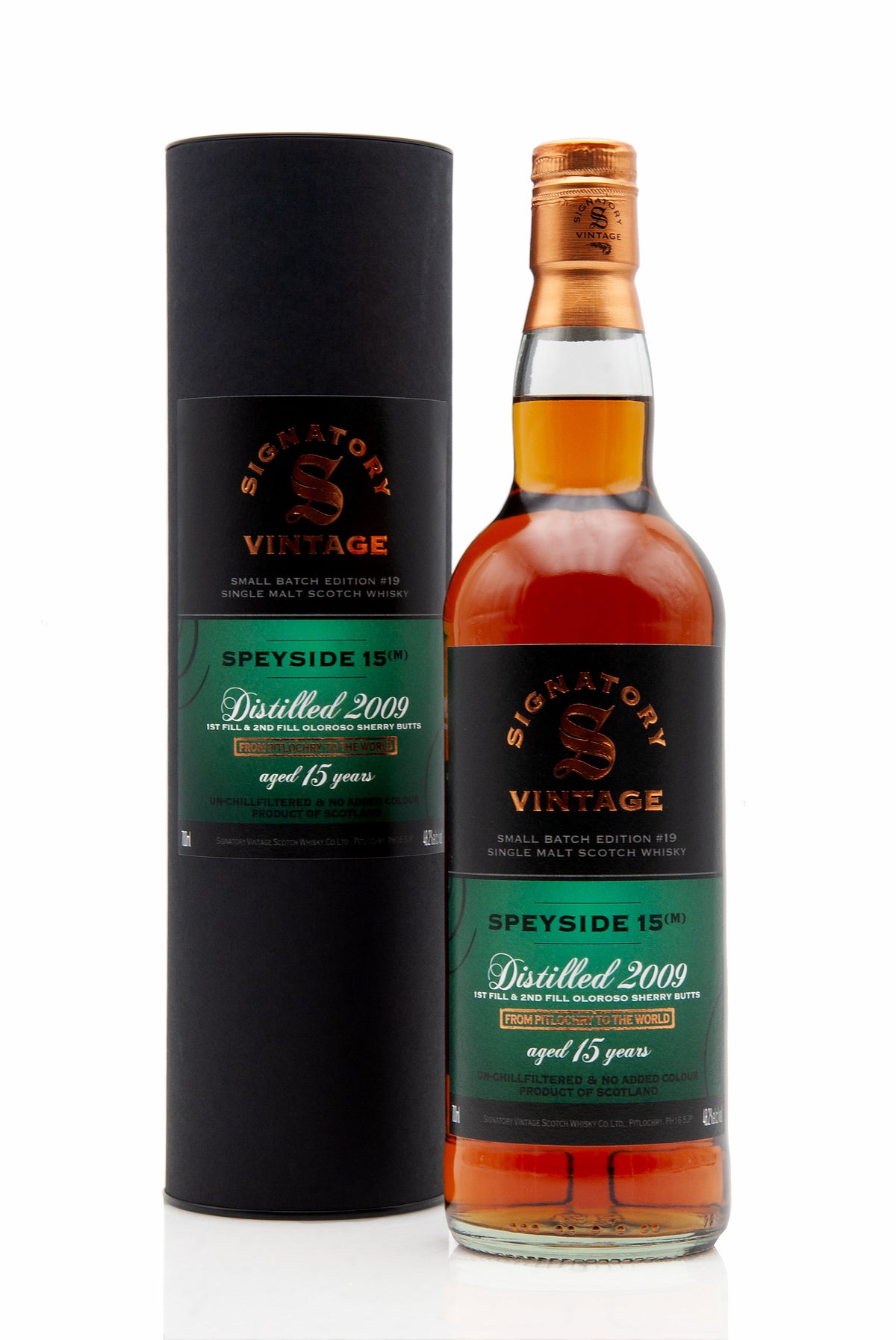 Speyside (M) 15 Year Old - 2009 | Small Batch #19 Signatory
