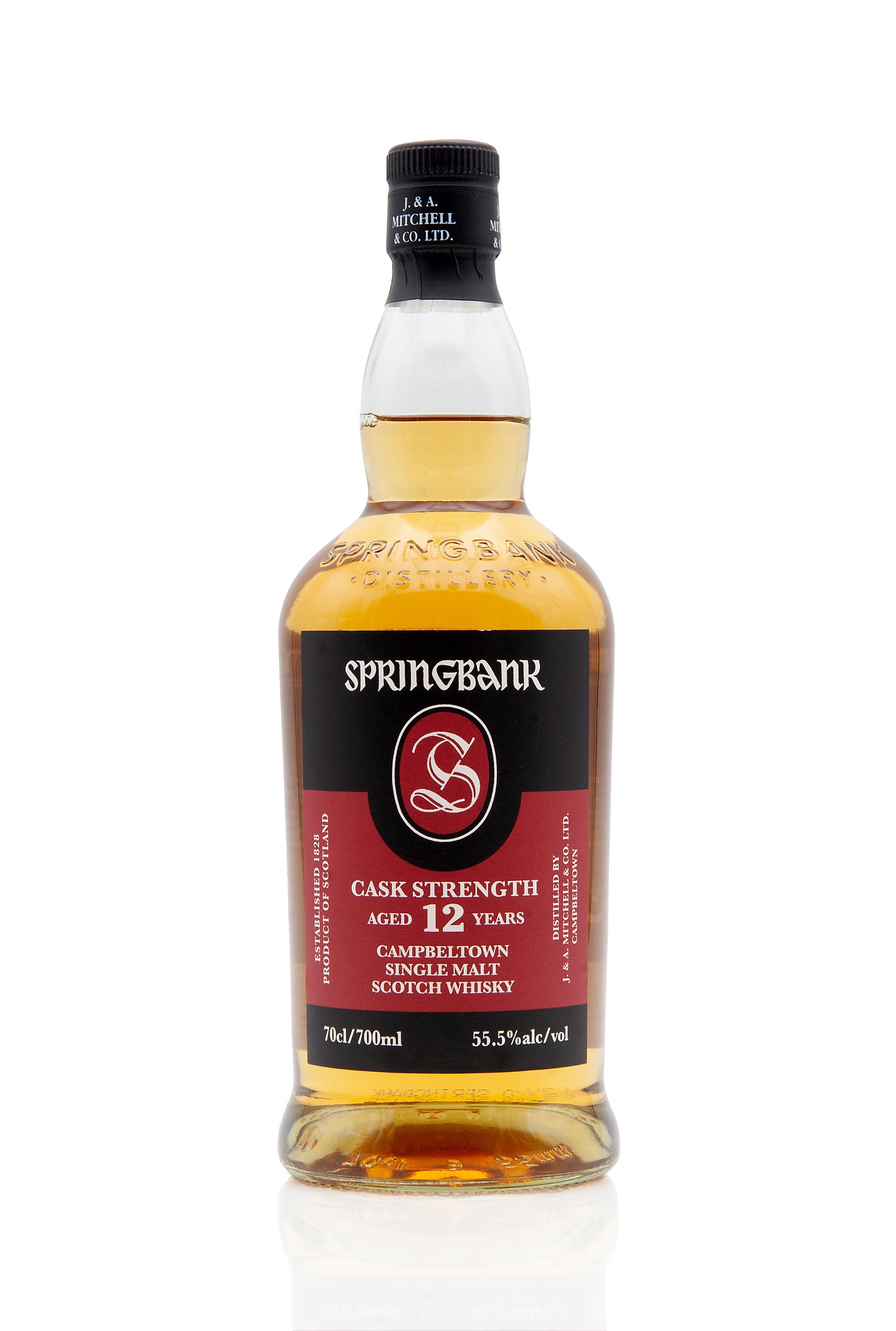 Springbank 12 Year Old Cask Strength - 55.5% | Abbey Whisky