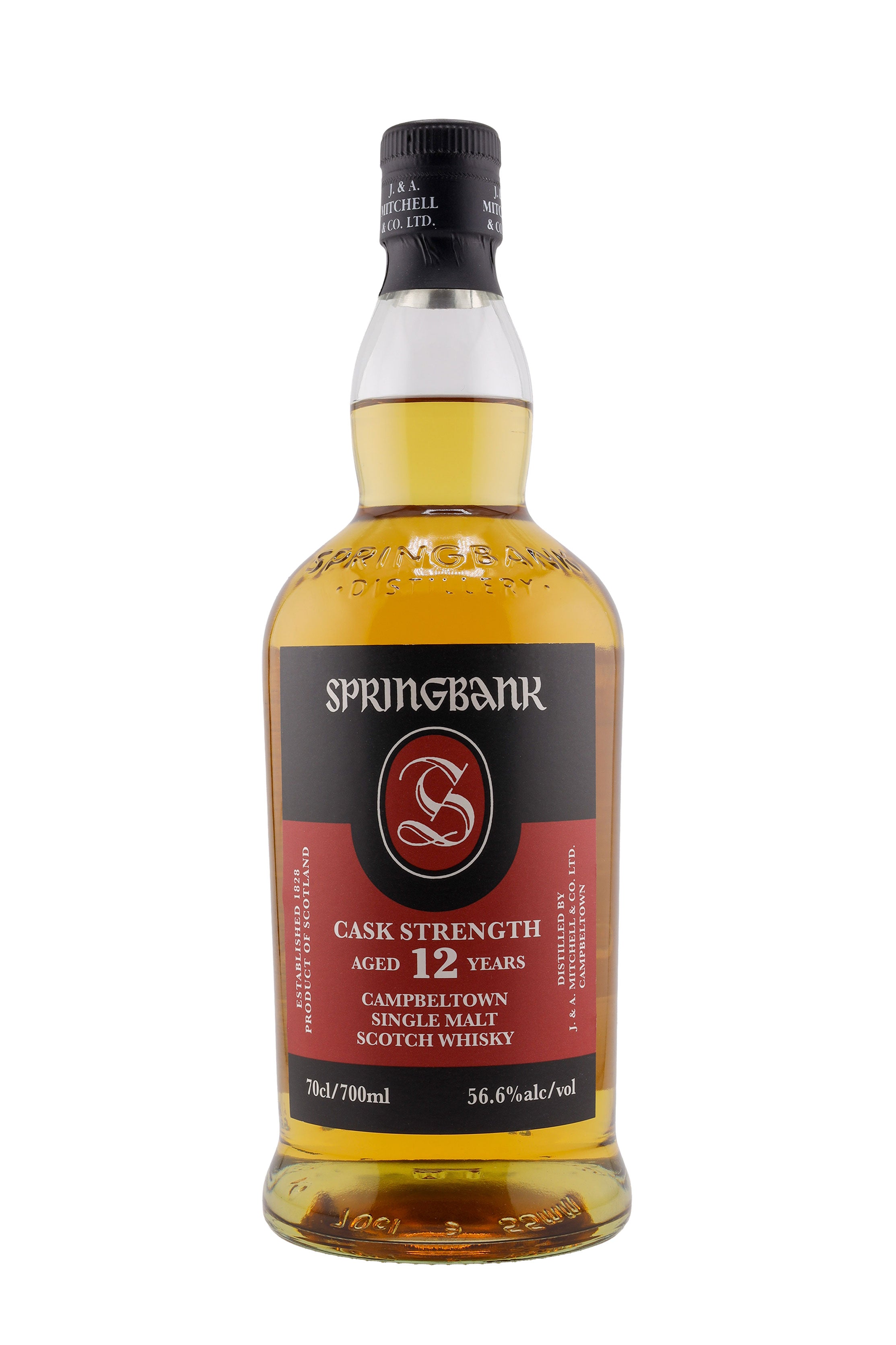 Springbank 12 Year Old Cask Strength - 56.6%