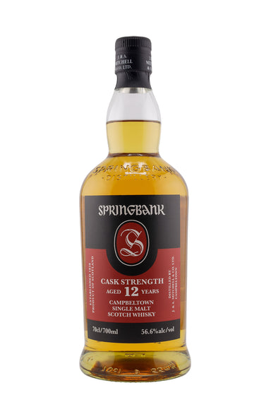 Springbank 12 Year Old Cask Strength - 56.6%