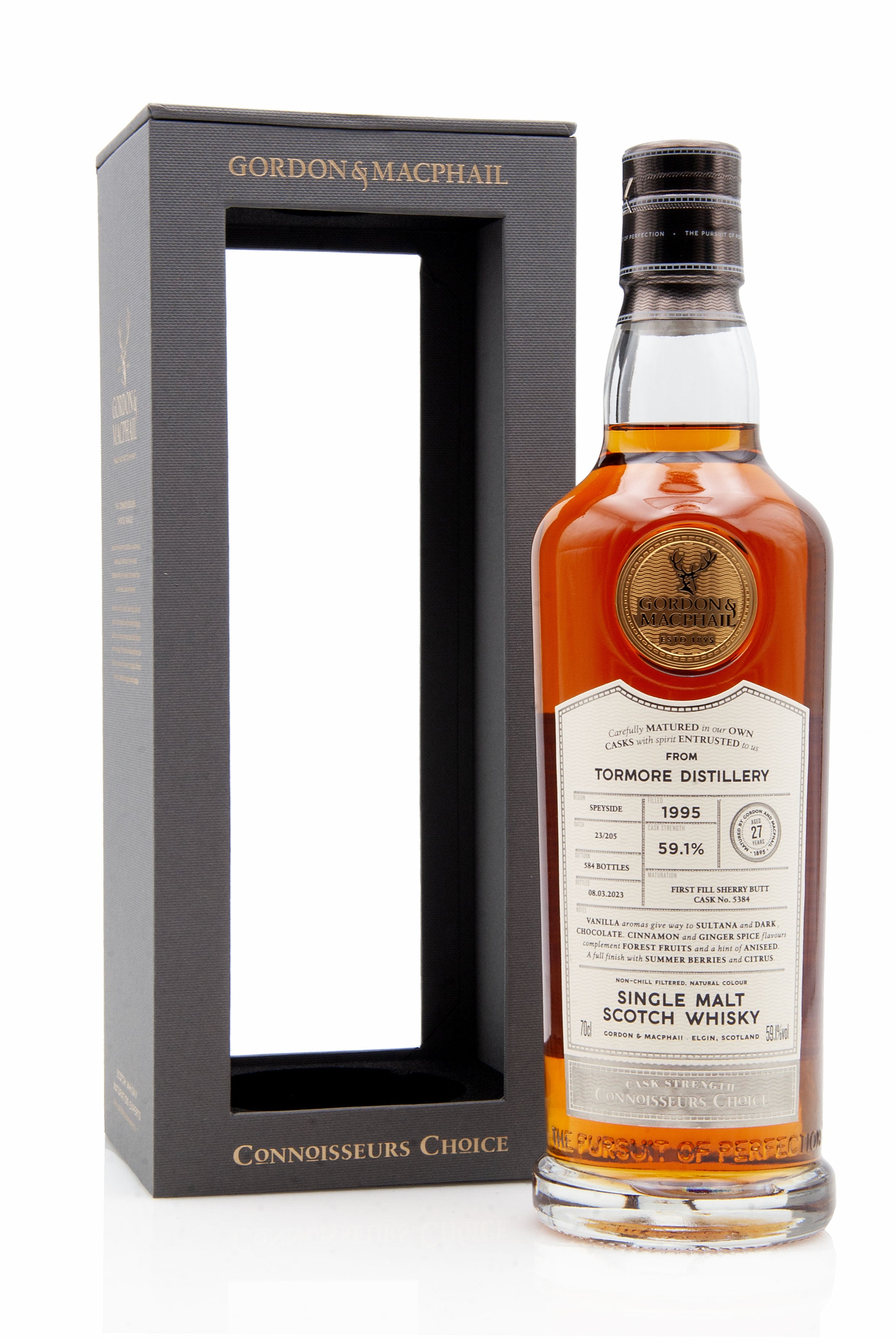 Tormore 27 Year Old Cask 5384 | Connoisseurs Choice G&M Scotch Whisky | Abbey Whisky