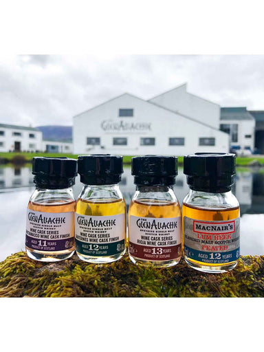 GlenAllachie Wine Cask Series - Virtual Tasting Pack | Abbey Whisky