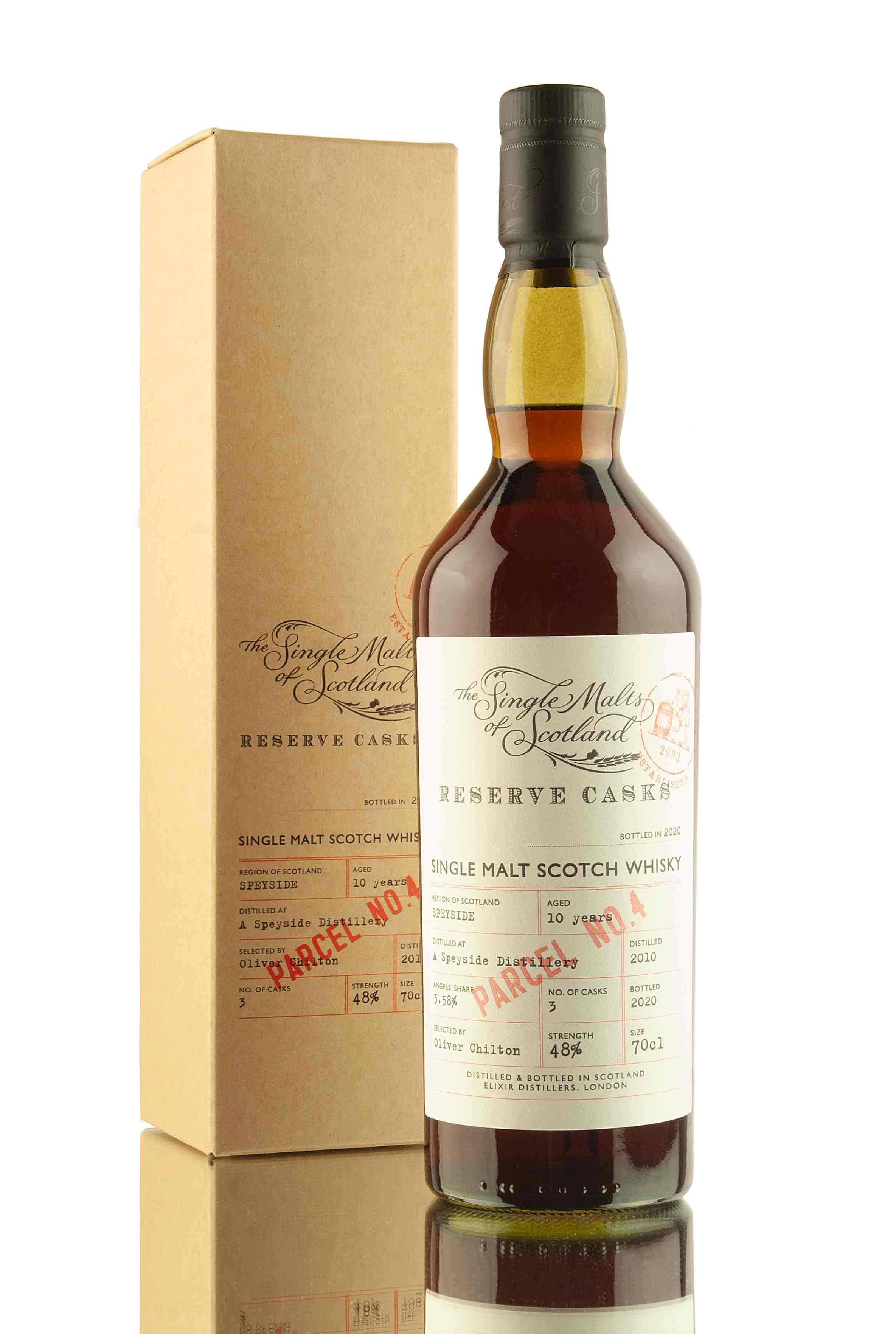 A Speyside Distillery 10 Year Old - 2010 | Reserve Casks Parcel No.4 | Abbey Whisky