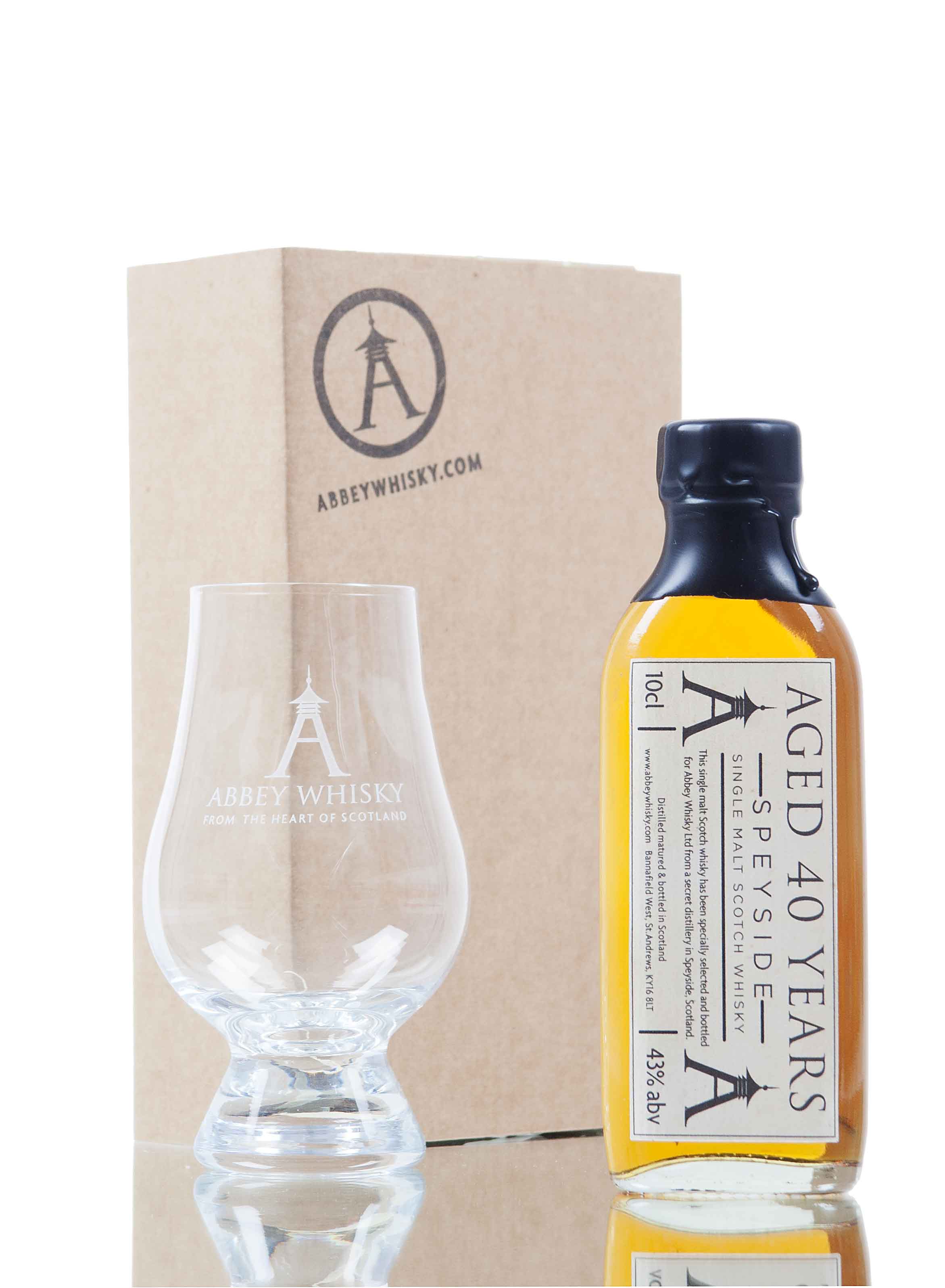 Abbey Whisky 40 Year Old Speyside / Gift Set