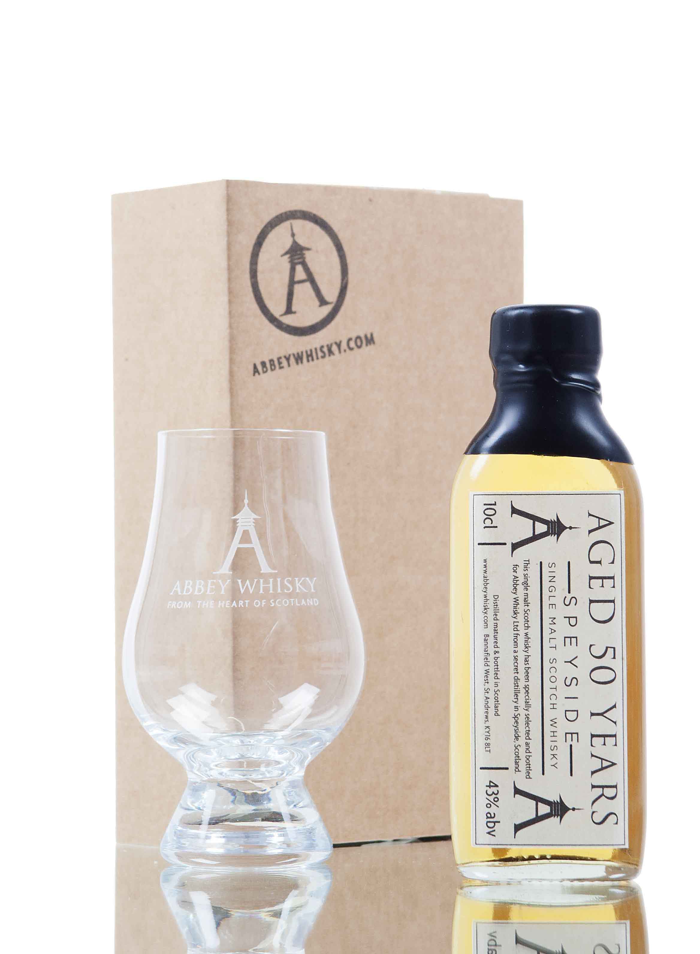 Abbey Whisky 50 Year Old Speyside / Gift Set