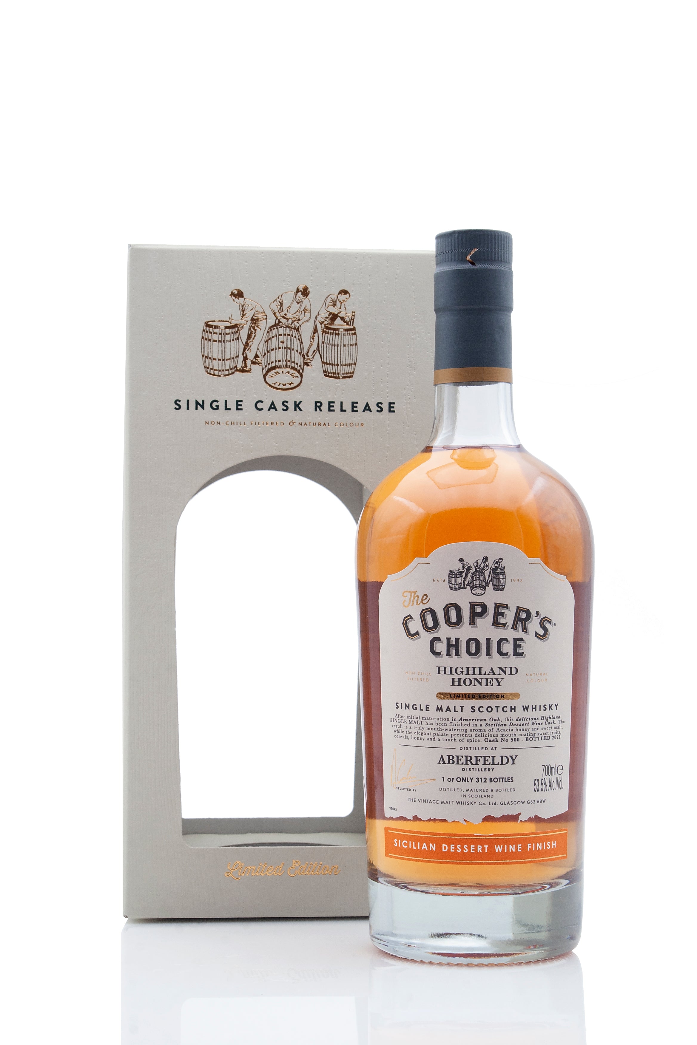 Aberfeldy Highland Honey | The Cooper's Choice | Abbey Whisky Online