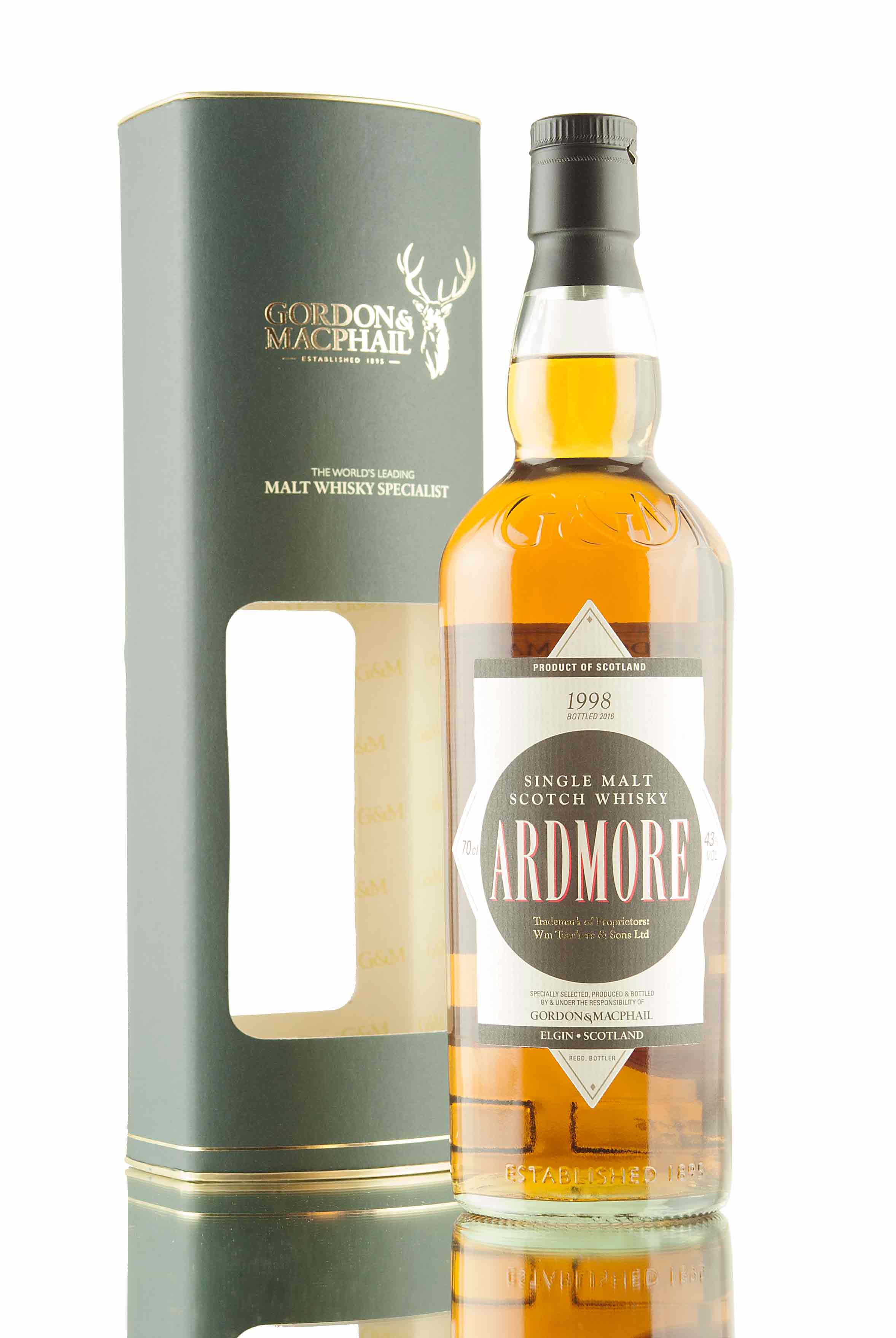 Ardmore 1998 - Distillery Labels | Bottled 2016