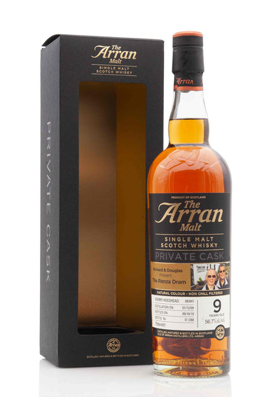 Arran 9 Year Old - 2009 | Private Cask 09/841 | The Ranza Dram | Abbey Whisky