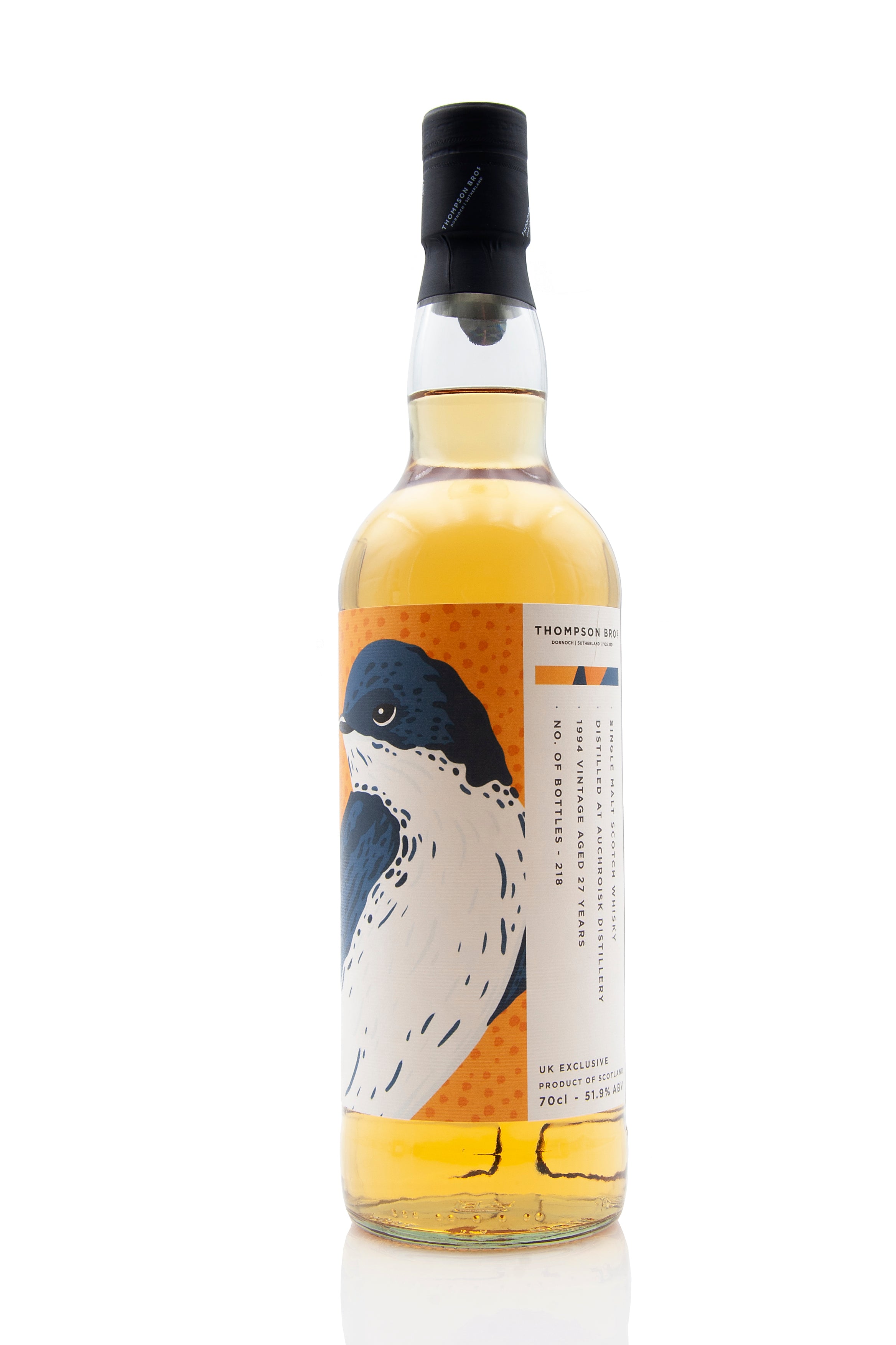 Auchroisk 27 Year Old - 1994 | Thompson Bros. | Abbey Whisky Online