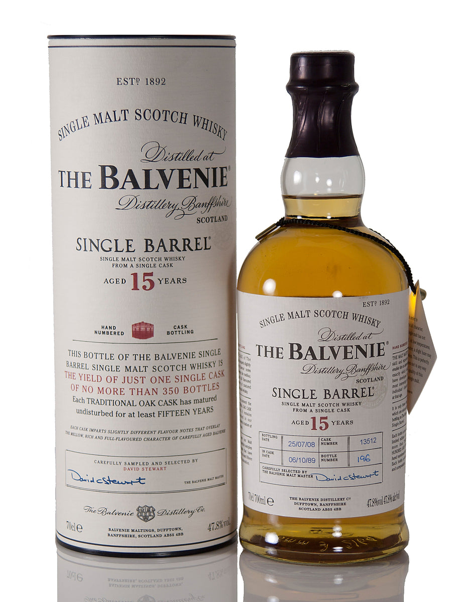 Balvenie Single Barrel / 15 Year Old / Cask 13512