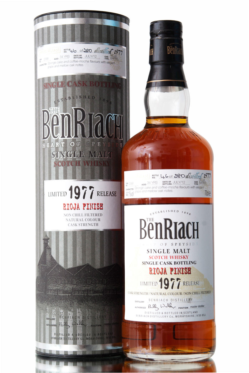 BenRiach 1977 / 34 Year Old / Cask 2588