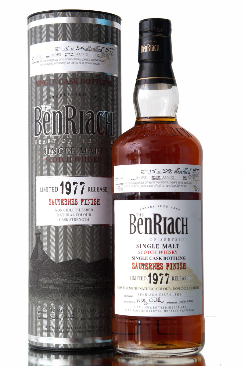 BenRiach 1977 / 34 Year Old / Cask 2593