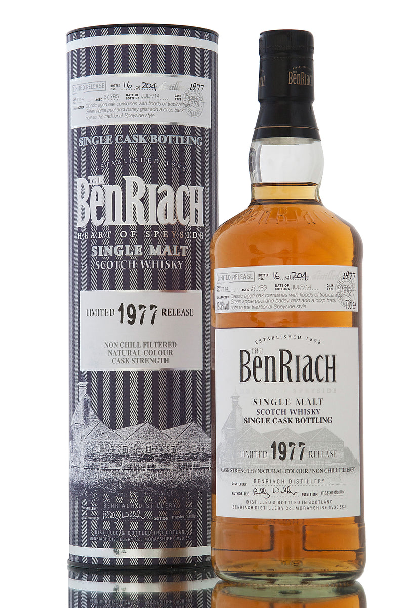 BenRiach 1977 / 37 Year Old / Cask #7114 / Batch 11