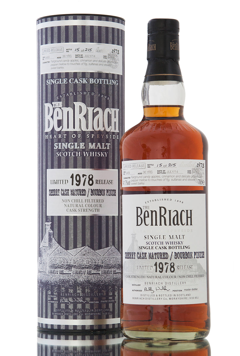 BenRiach 1978 / 36 Year Old / Cask #5469 / Batch 11
