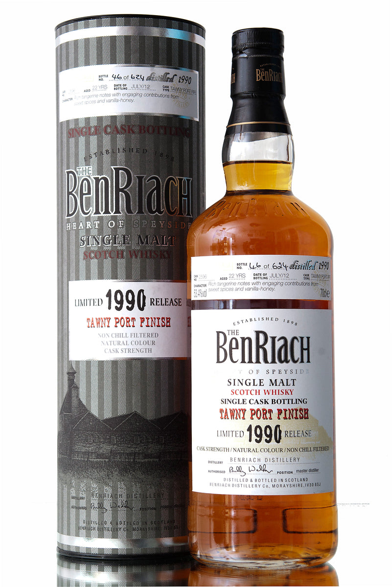 BenRiach 1990 / 22 Year Old / Cask 2596