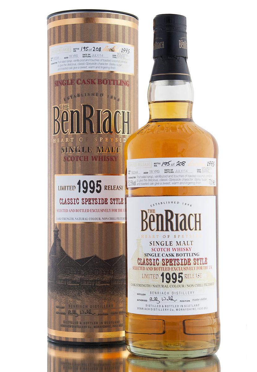 BenRiach 1995 / Single Cask #182044 / UK Exclusive