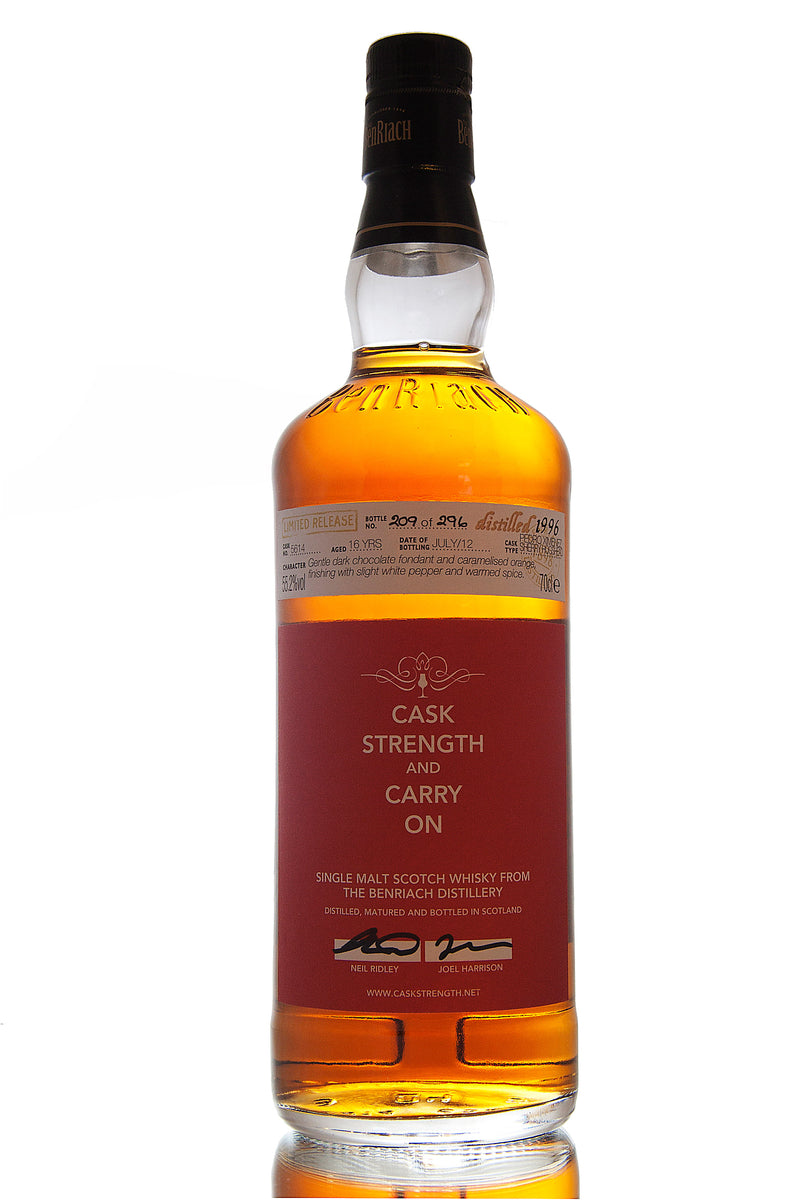 BenRiach Single Cask 5614 / 16 Year Old / 1996