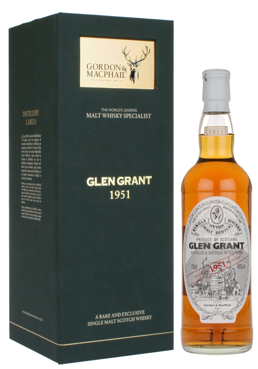 Glen Grant 1951 / Rare Vintage / Gordon & MacPhail