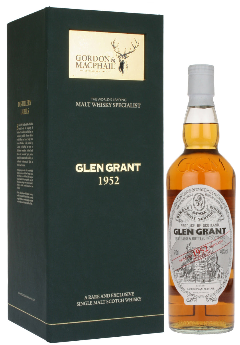 Glen Grant 1952 / Rare Vintage / Gordon & MacPhail