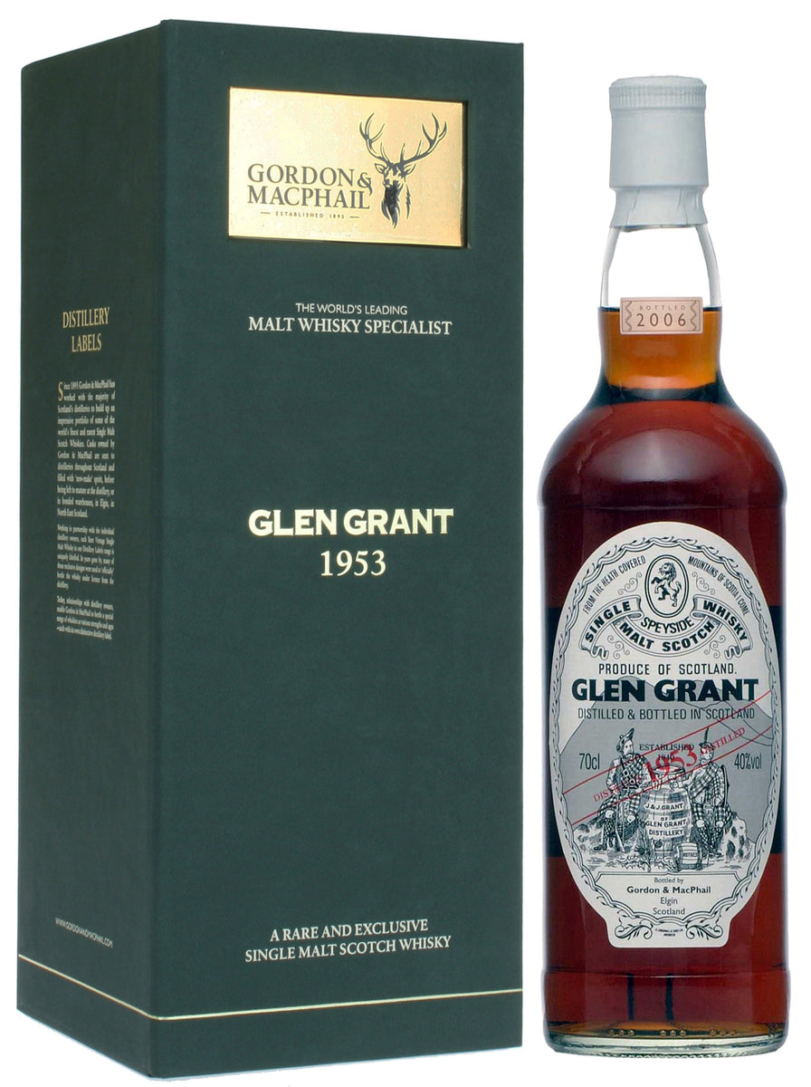 Glen Grant 1953 / Rare Vintage / Gordon & MacPhail