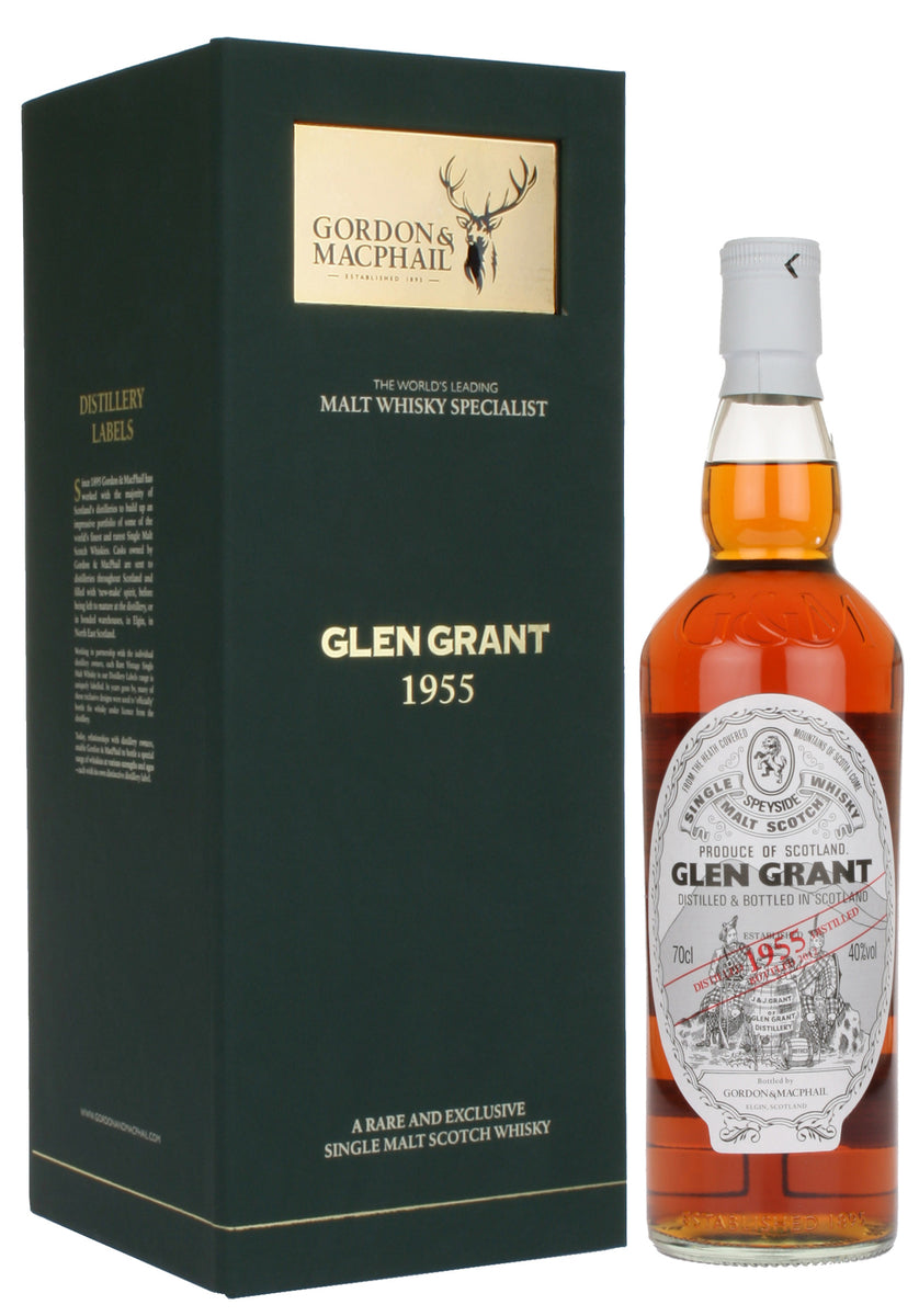 Glen Grant 1955 / Rare Vintage / Gordon & MacPhail