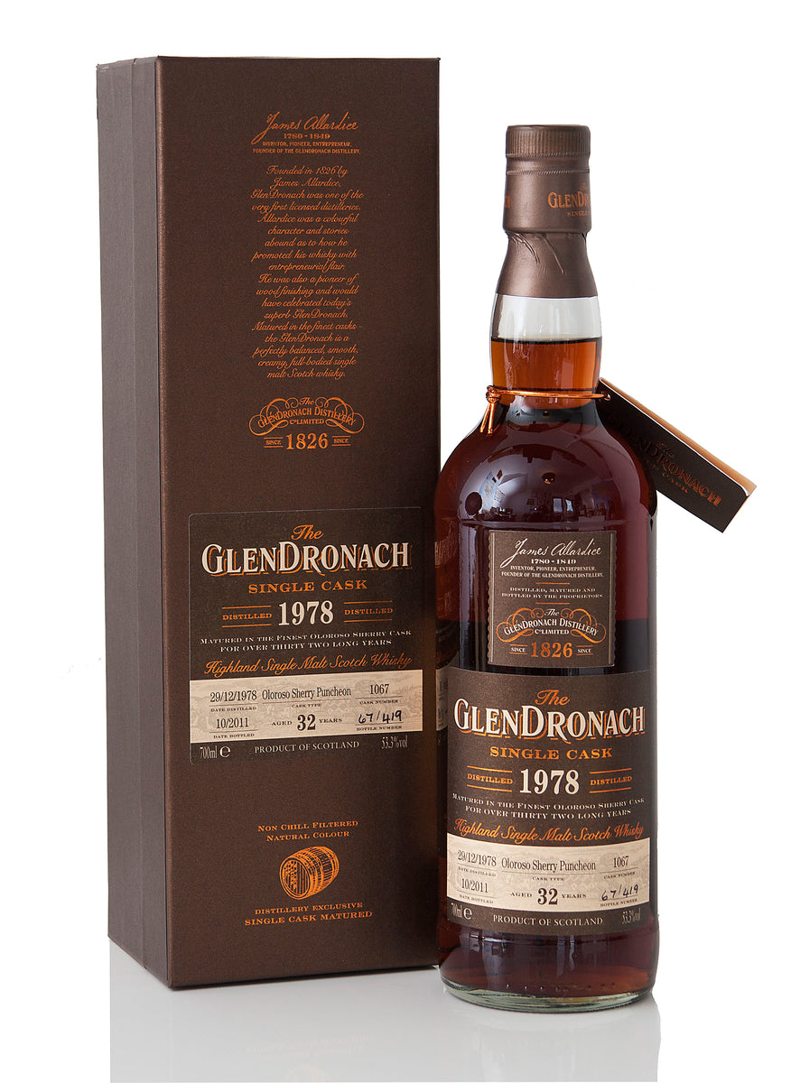 Glendronach 1978 / 32 Year Old / Cask 1067