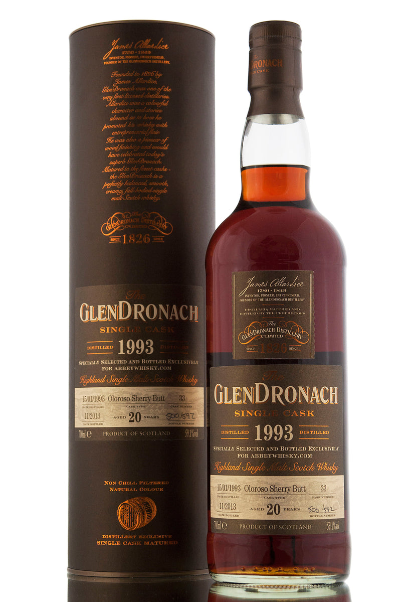 Glendronach 20 Year Old - 1993 | Single Cask #33 | AW Exclusive