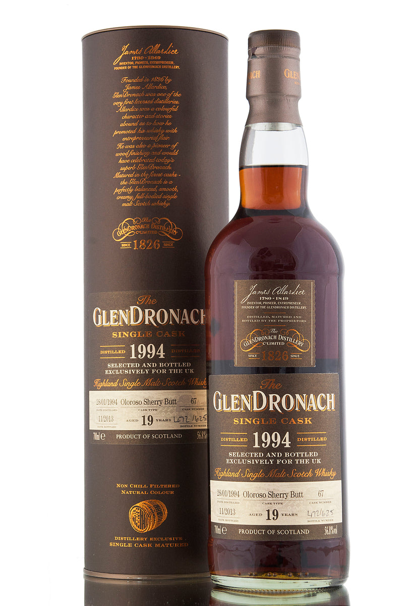 Glendronach 1994 / 19 Year Old / Cask 67 / UK Exclusive