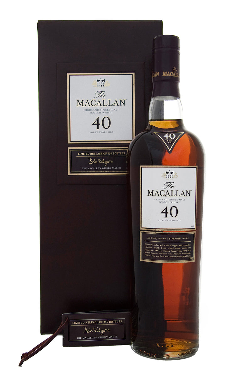 Macallan 40 Year Old, Travel Retail Exclusive
