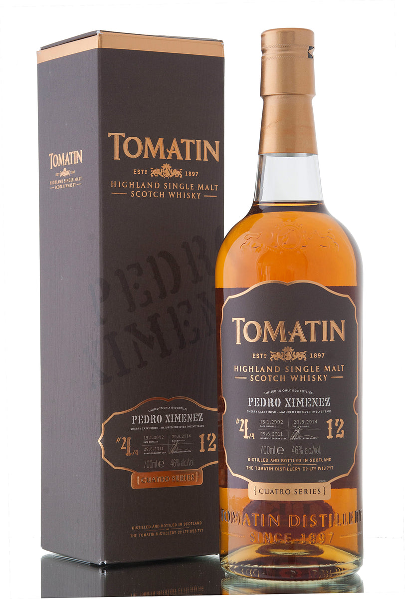 Tomatin 12 Year Old / 2002 / PX Finish / Cuatro Series