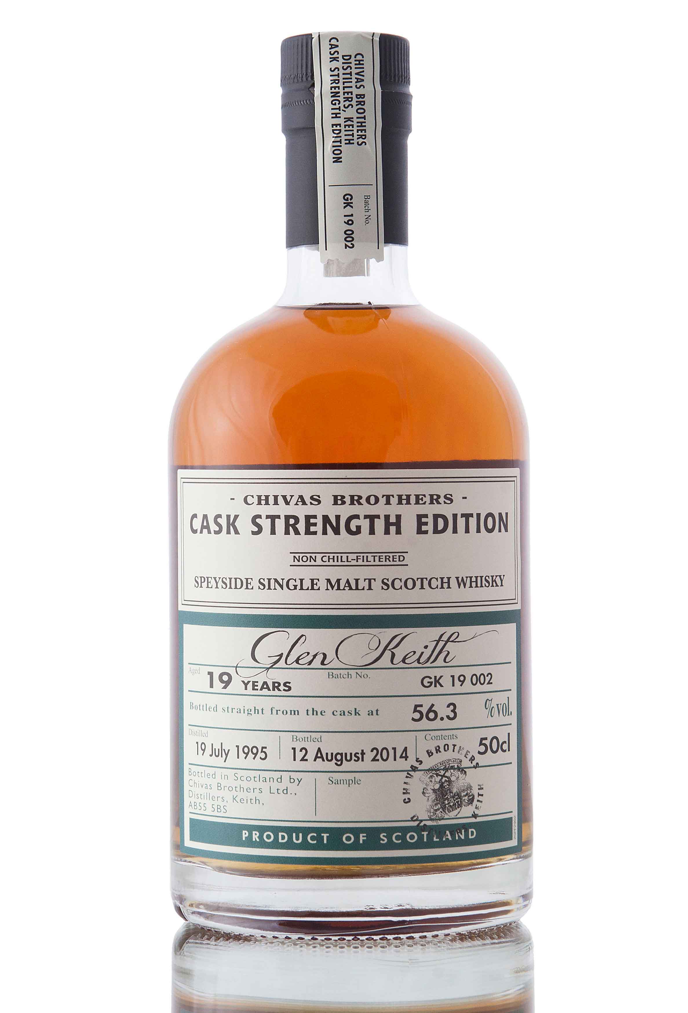 Glen Keith 19 Year Old - 1995 / Cask Strength Edition