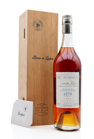 Baron de Lustrac 1979 Vintage Armagnac | Abbey Whisky Online